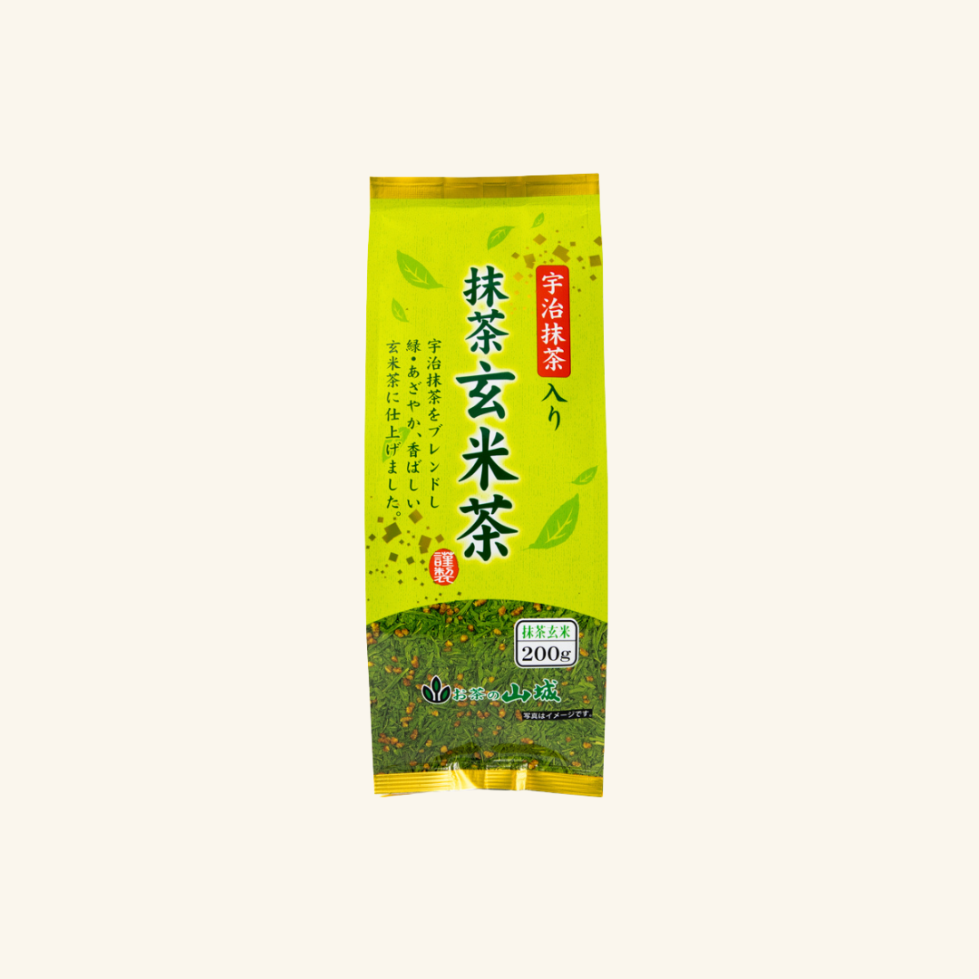 緑あざやか抹茶玄米茶 200g ※販売終了 入荷予定はございません