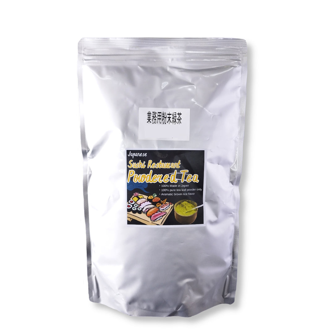 業務用粉末緑茶 1kg (寿司ラベル)