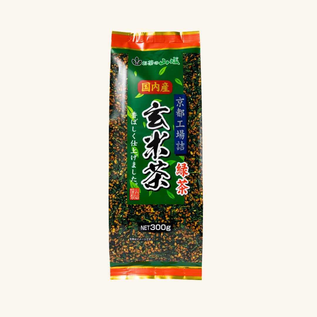 京都工場詰玄米茶 300g – お茶・緑茶の製造販売 山城物産