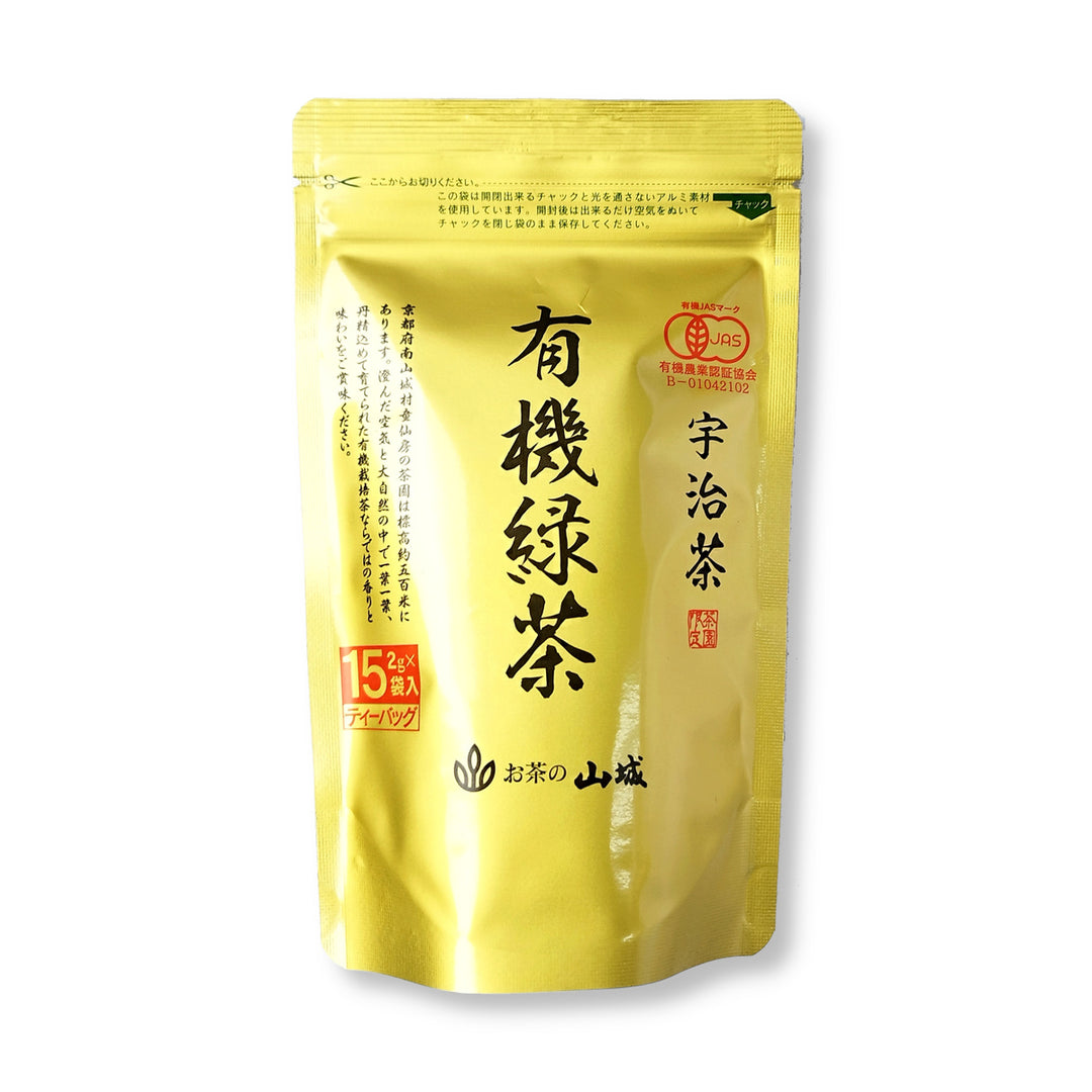 宇治茶有機緑茶ティーパック 15袋