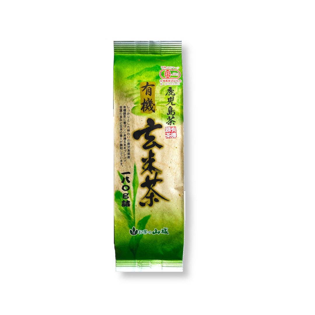 鹿児島茶 有機玄米茶 180g