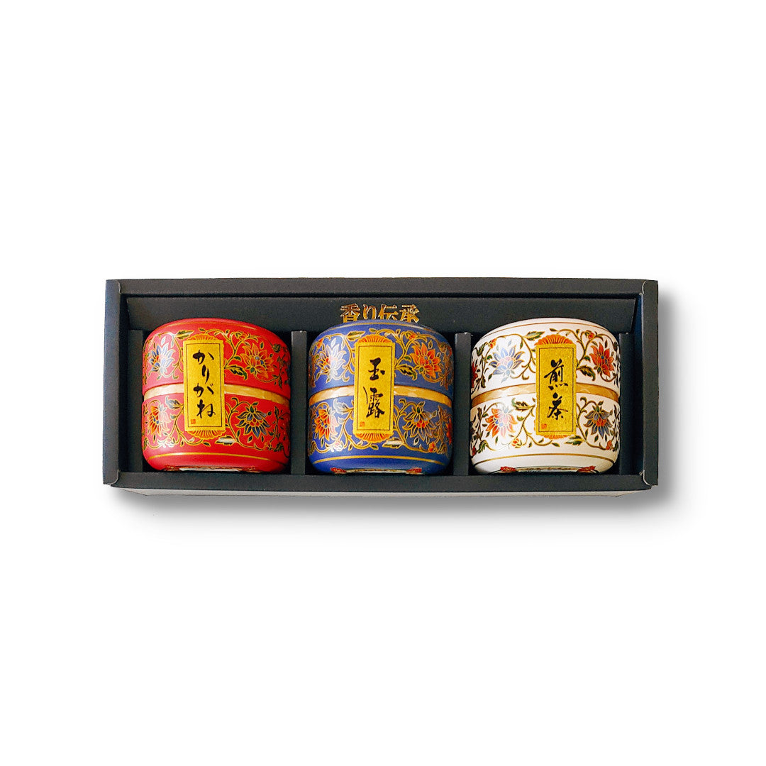 Gift Gyokuro/Sencha/Karigane Assortment MM-25