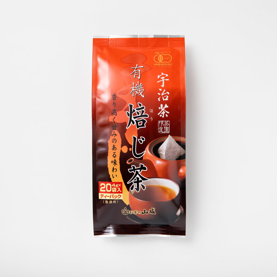 宇治茶 有機 焙じ茶 ティーバッグ