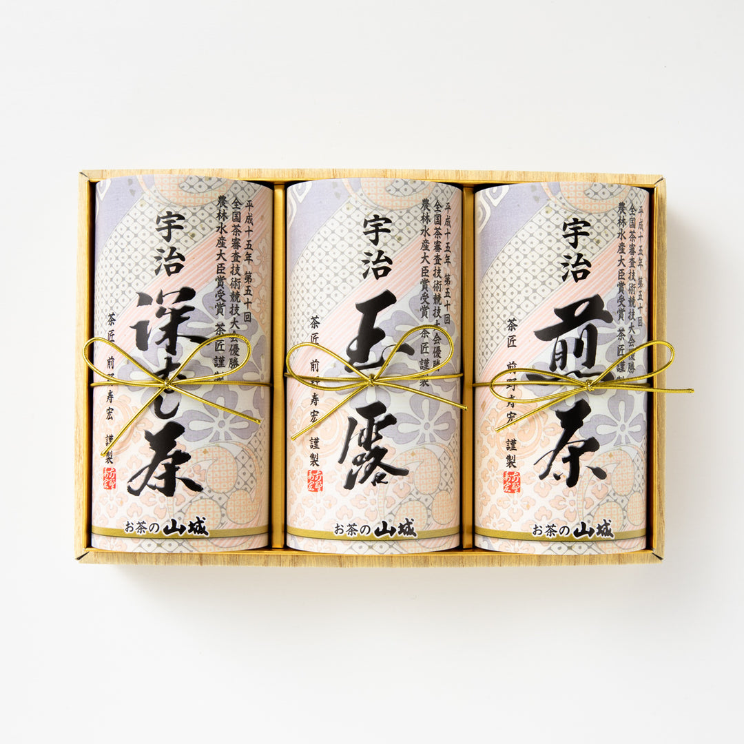 鑑定士宇治茶詰合せ MGF50 宇治深蒸し茶 宇治玉露 宇治煎茶