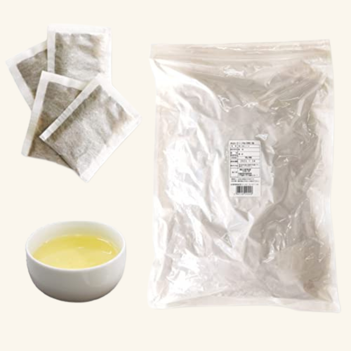 業務用ティーバッグ 大容量 10gx100p 水だし煮出し兼用 (国産玄米茶　京都工場)