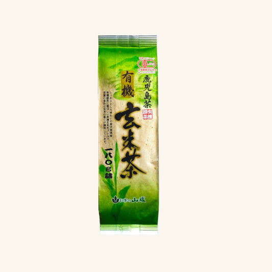 鹿児島茶 有機玄米茶 180g