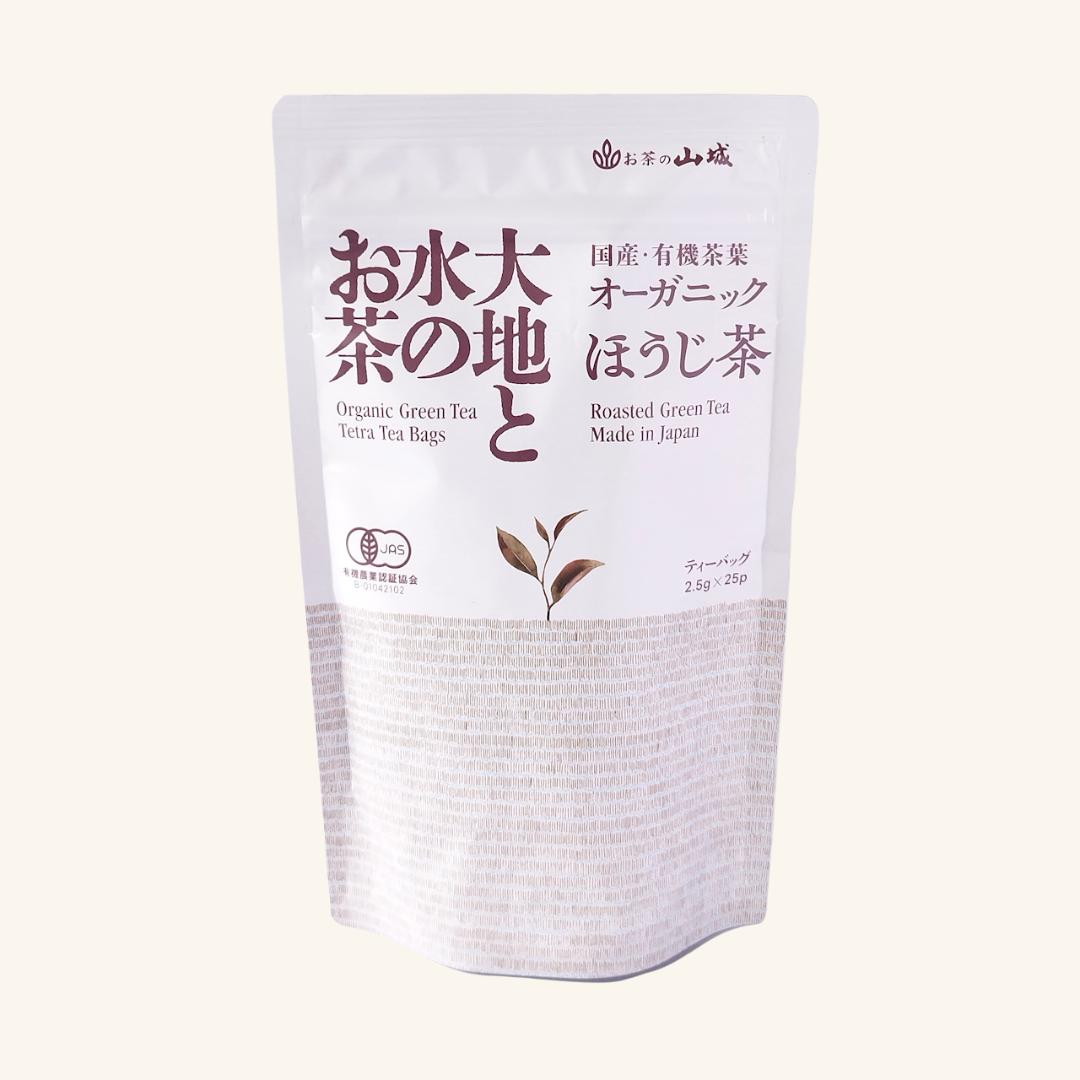 大地と水のお茶　有機【ほうじ茶】25ｐ入