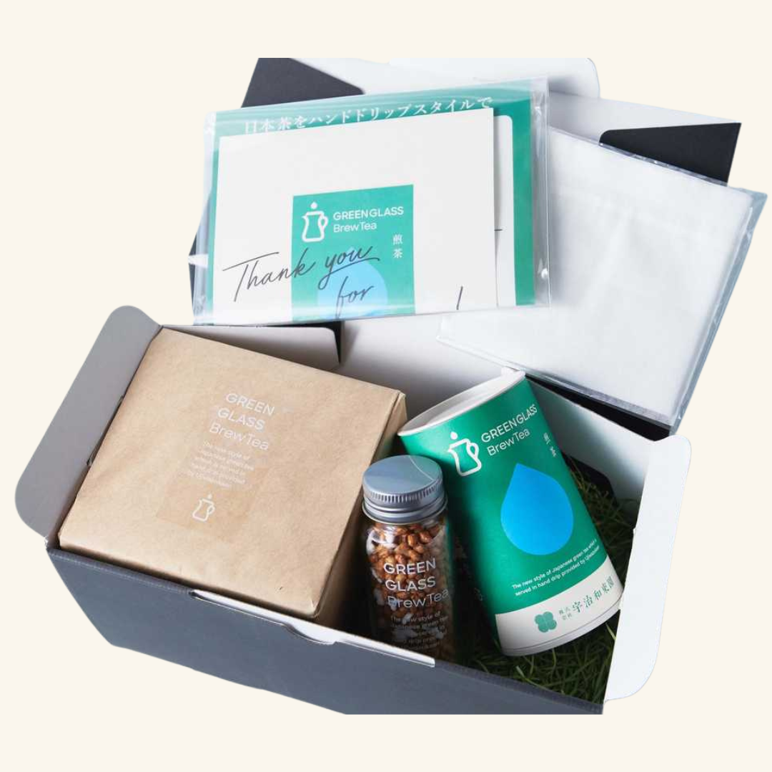 グリーングラスブリューティー水出し煎茶ハリオセット