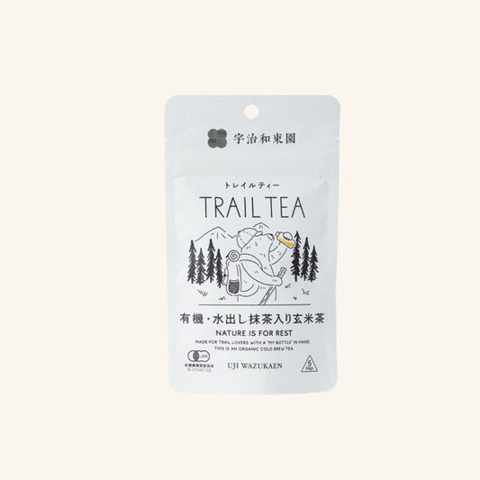 トレイルティー　有機・水出し抹茶入り玄米茶