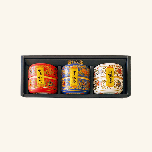 Gift Gyokuro/Sencha/Karigane Assortment MM-25
