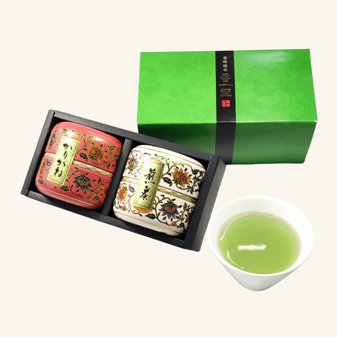 ギフト　煎茶・かりがね詰合せ　MM-15