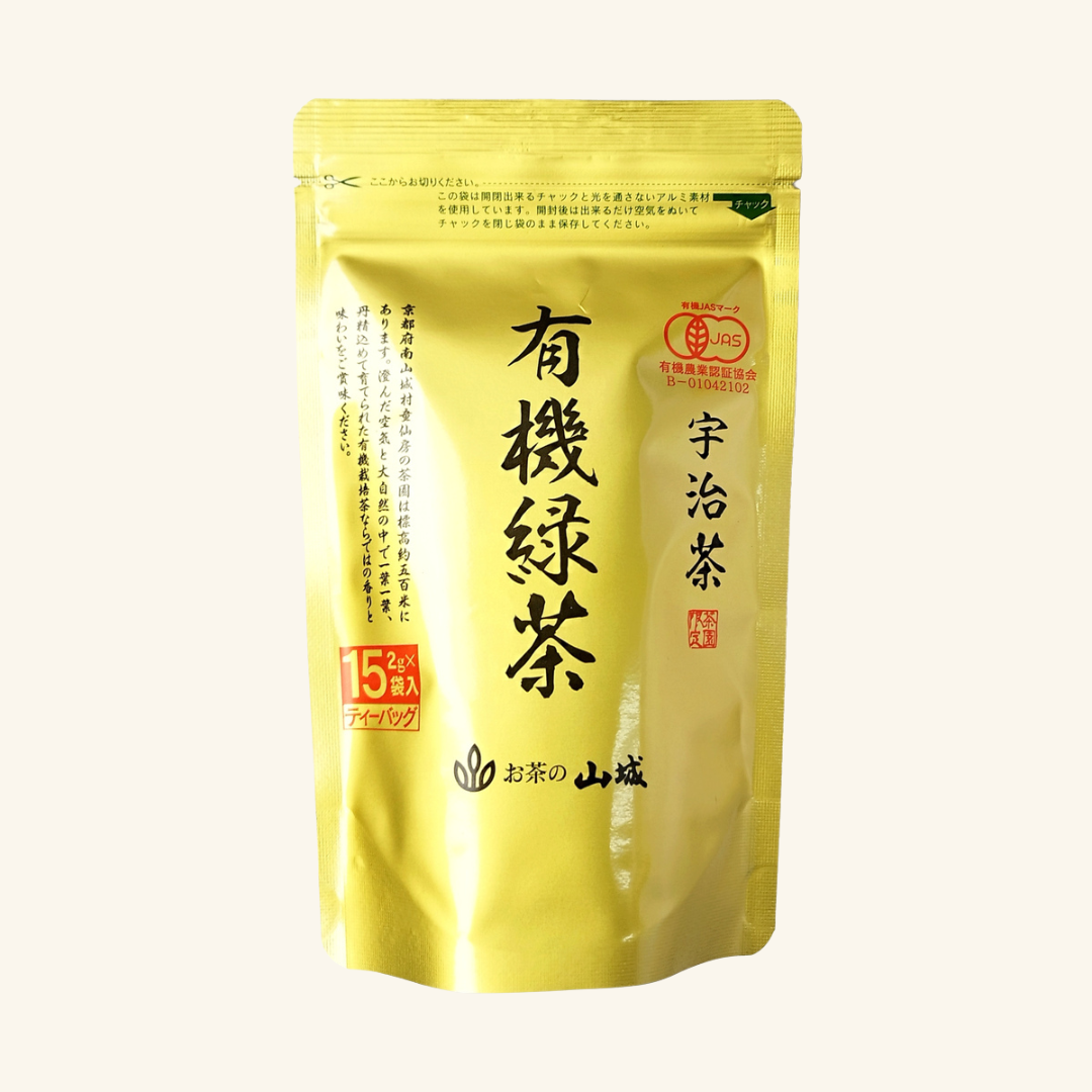 宇治茶有機緑茶ティーパック　15袋