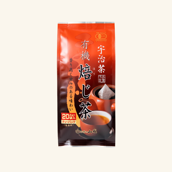 有機宇治ほうじ茶ティーバッグ 20袋 – お茶・緑茶の製造販売 山城物産