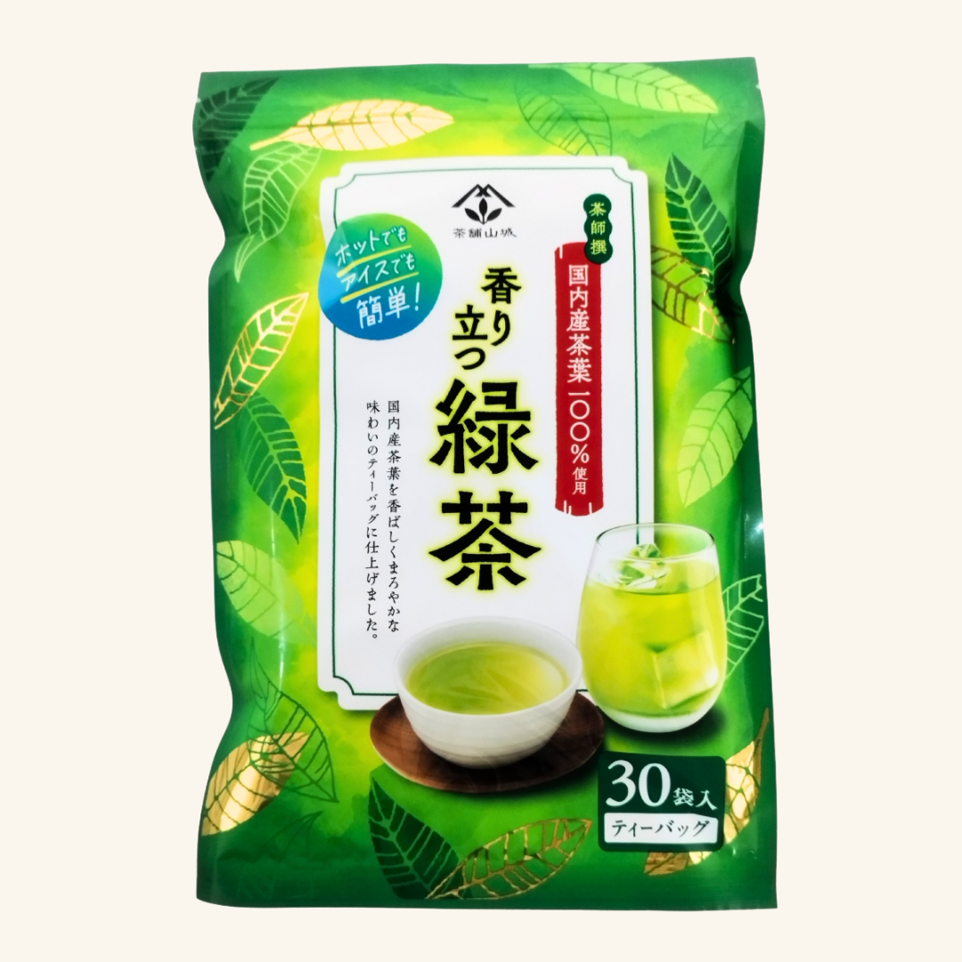 茶師撰・香り立つ緑茶ティーバッグ　30袋