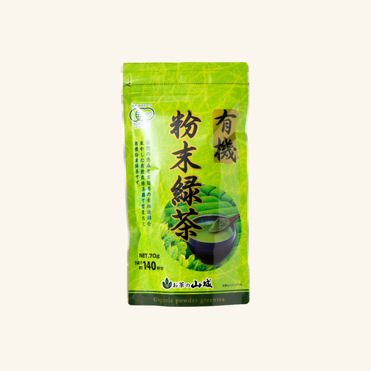 有機粉末緑茶　70ｇ