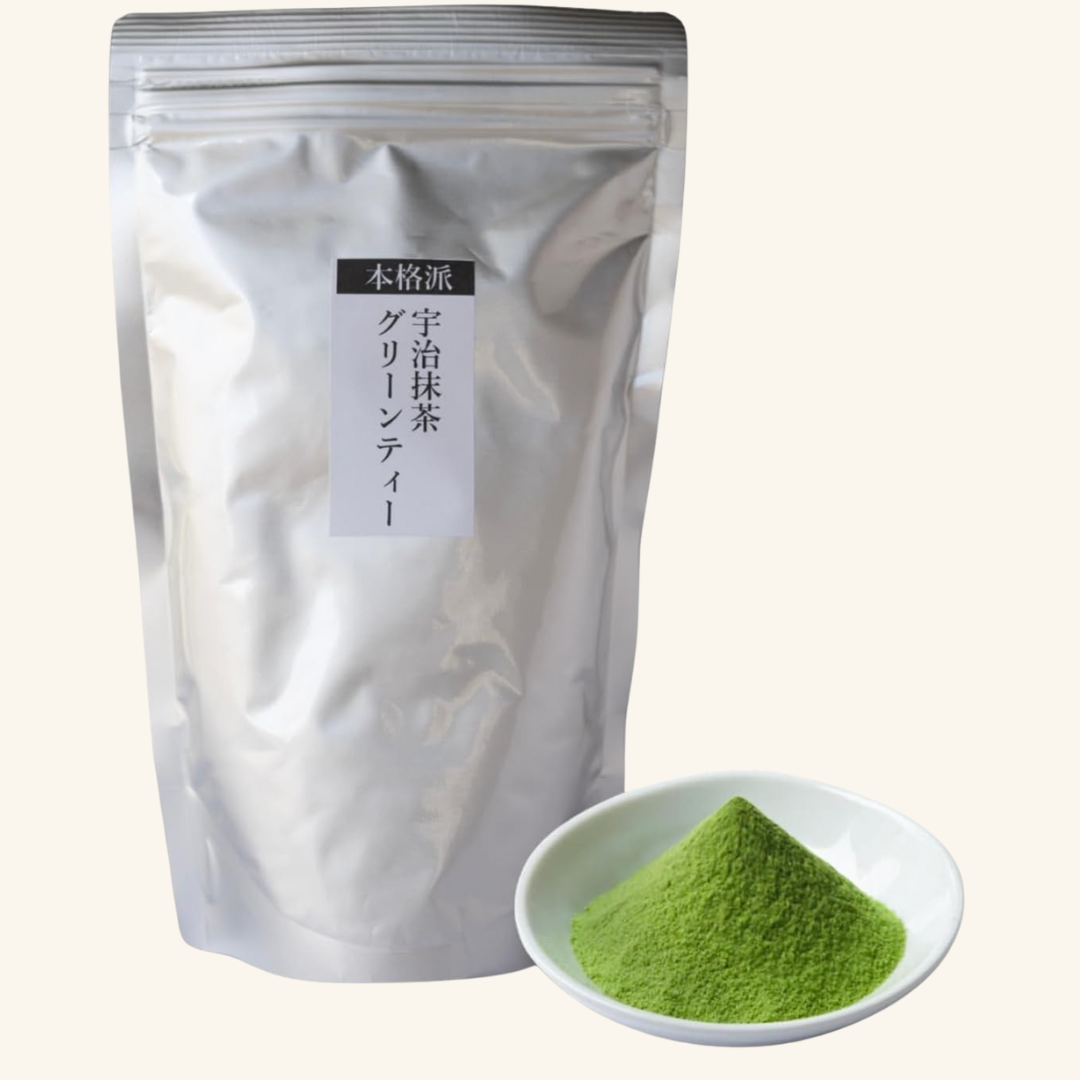 Uji Matcha Green Tea, 500g (Commercial Grade, Sweetened Matcha)