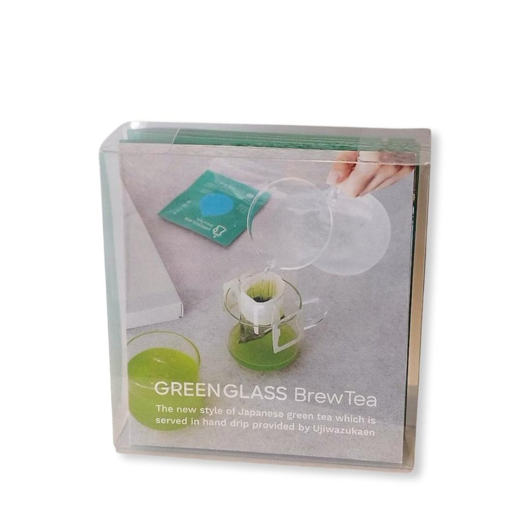Green Grass Brew Tea Drip Bag Acrylic Box Sencha 5P