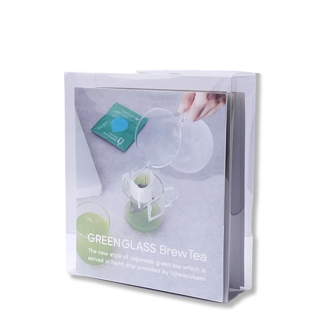 Green Grass Brew Tea Drip Bag Acrylic Box Hojicha 5P