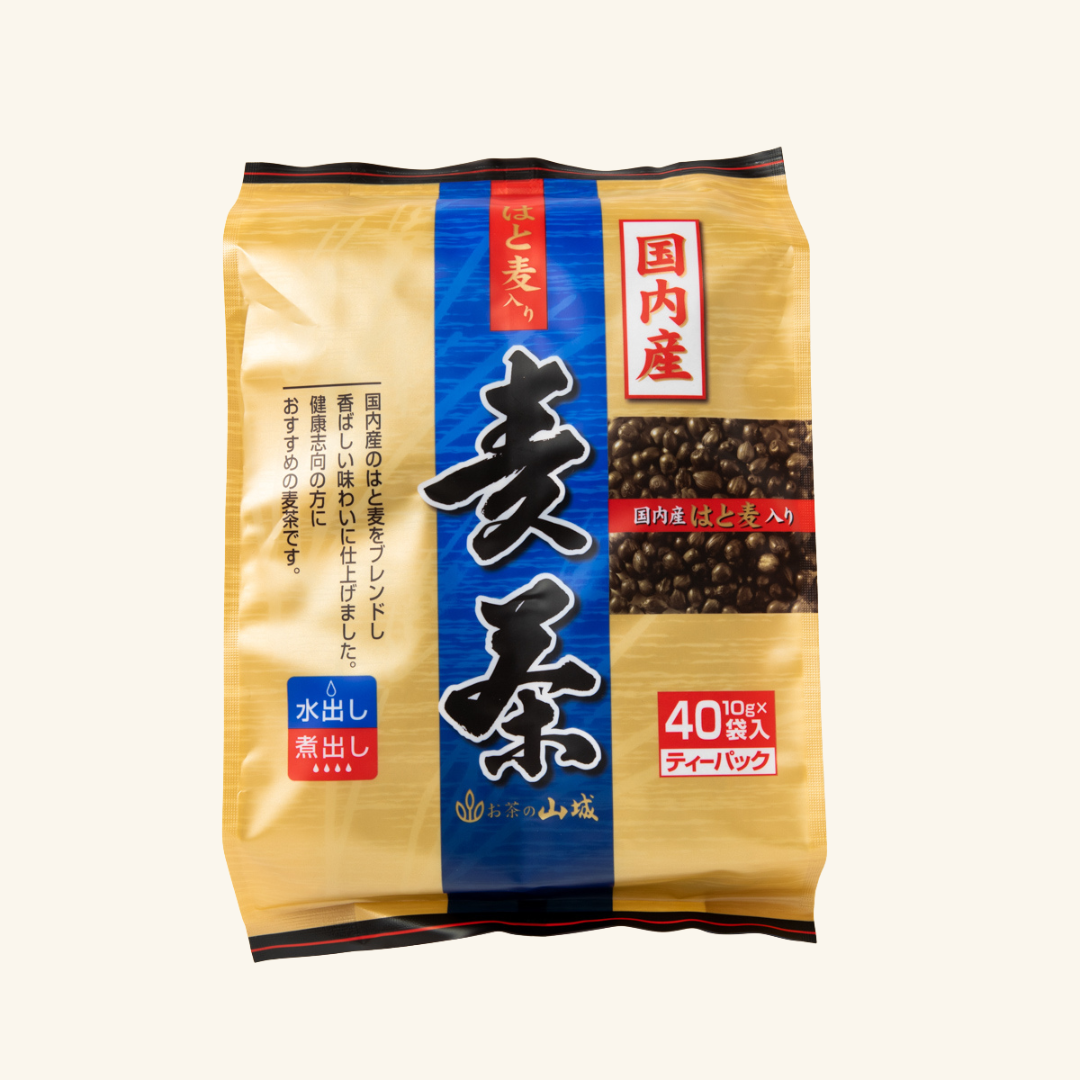 Domestically produced barley tea with pearl barley 40 bags