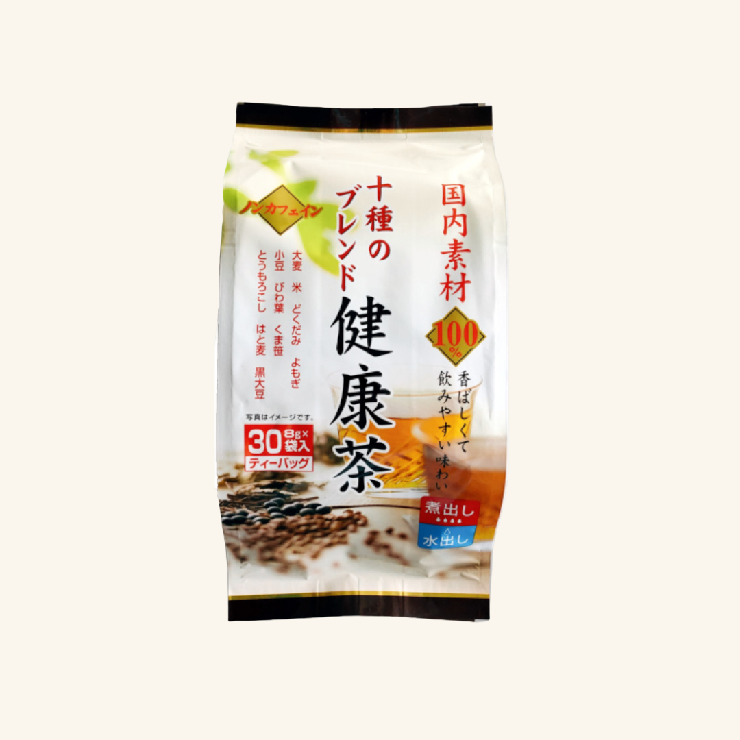 ノンカフェイン　十種のブレンド健康茶　30袋　
