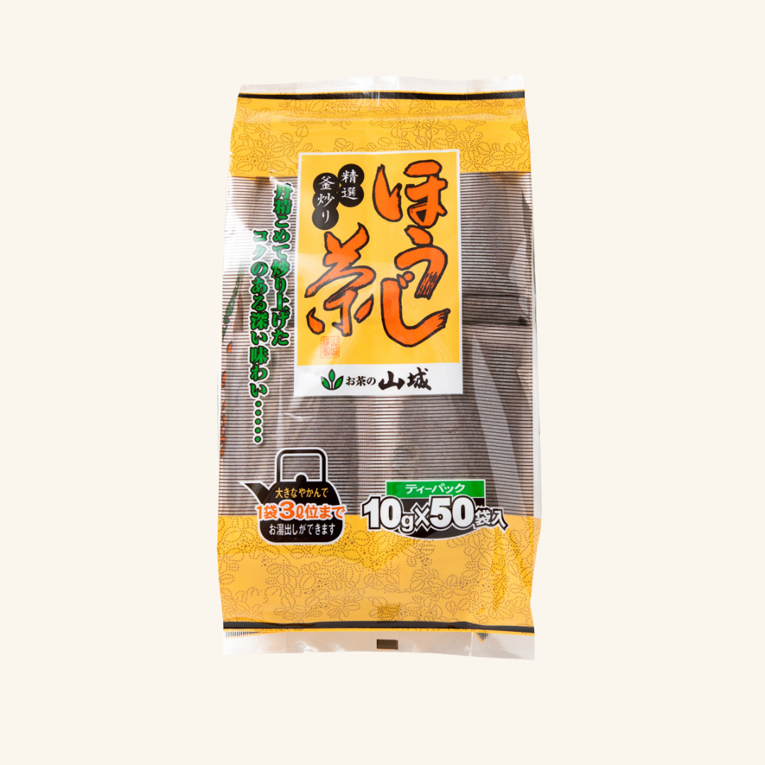 精選釜炒りほうじ茶ティーパック　500g(50袋)