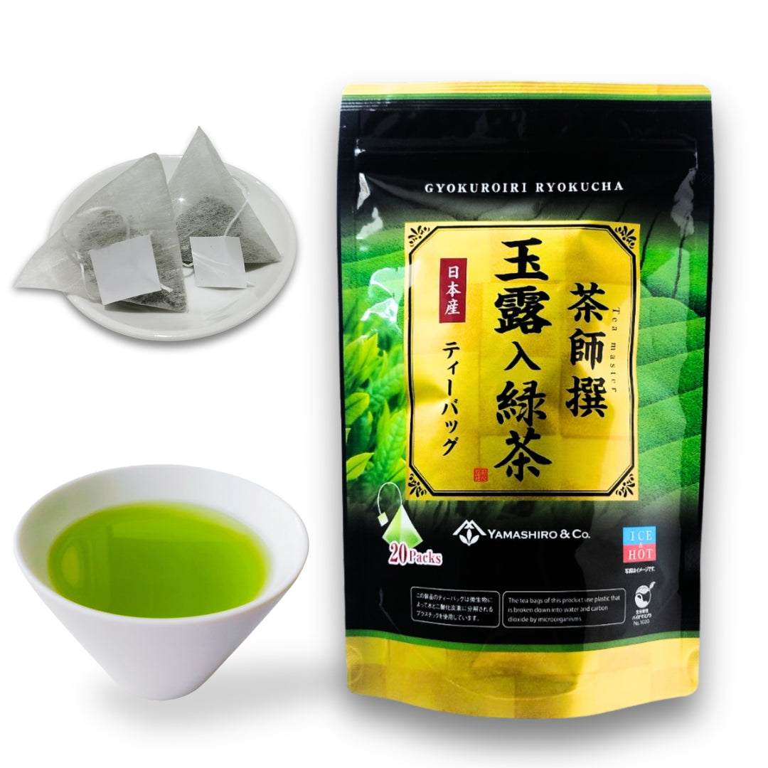 茶師撰・玉露入り緑茶 ティーバッグ 20袋