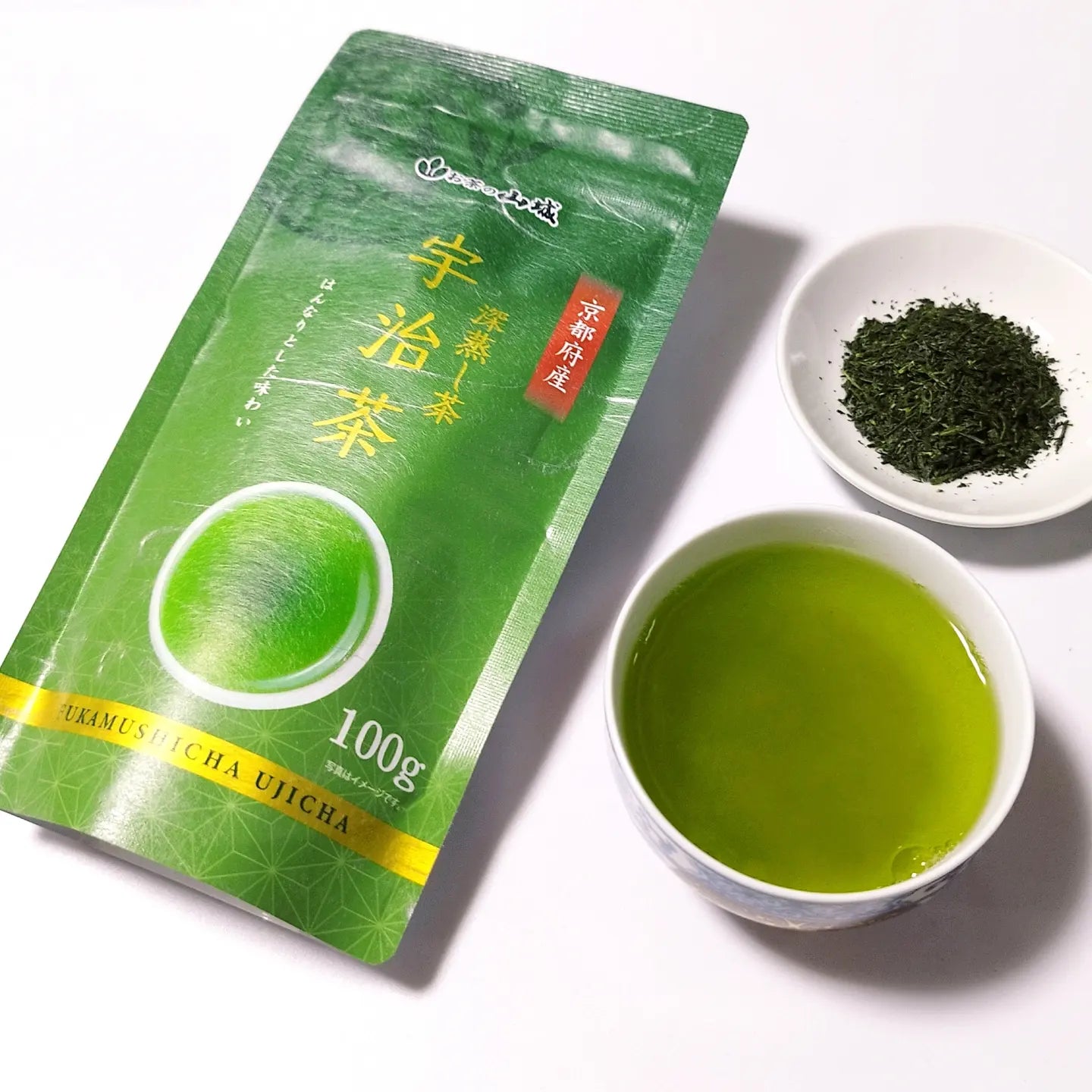 深蒸し茶　宇治茶　100ｇ