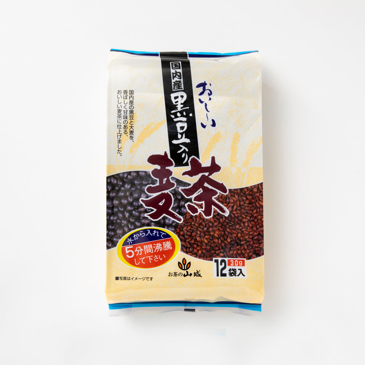 黒豆入り麦茶ティーバッグ 360g(12袋) – お茶・緑茶の製造販売 山城物産