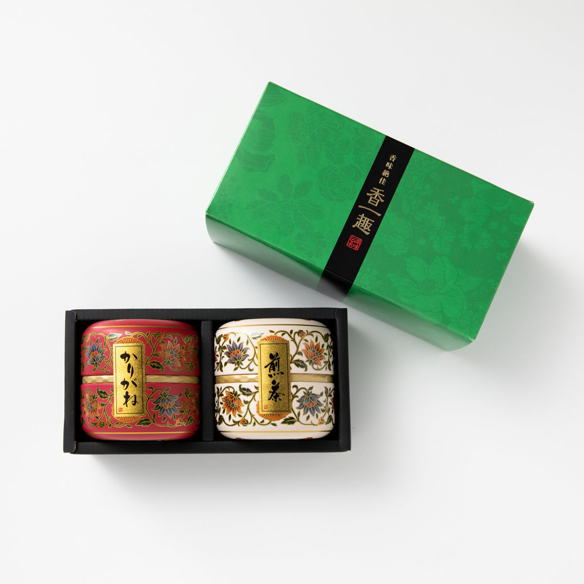 日本茶ギフト 煎茶・かりがね詰合せ MM-15日本茶 – お茶・緑茶の製造販売 山城物産